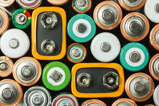 Altbatterien für das Recycling